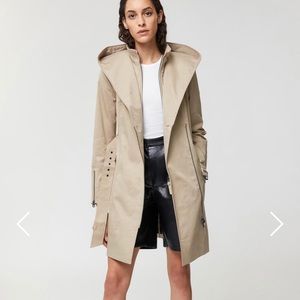 Mackage adela trench coat. Nearly new, barely worn